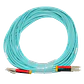 10mt LC-LC OM3 MultiModo MM Duplex Jumper Fibra 3.0mm 50/125um LSZH - Miniatura 3