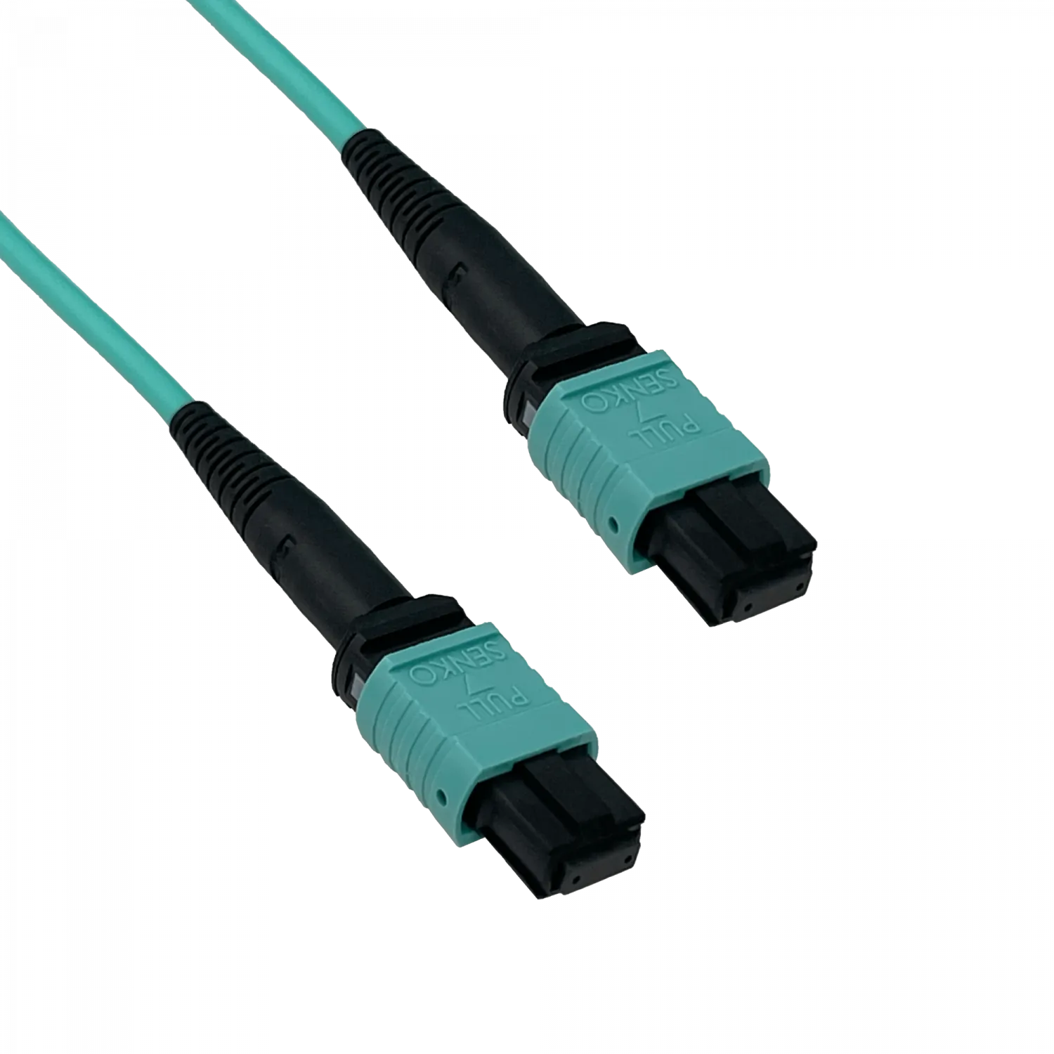 3mt MPO-MPO 12-Fibras Type-B OM3 Multimodo MM Duplex Jumper Fibra LSZH 5