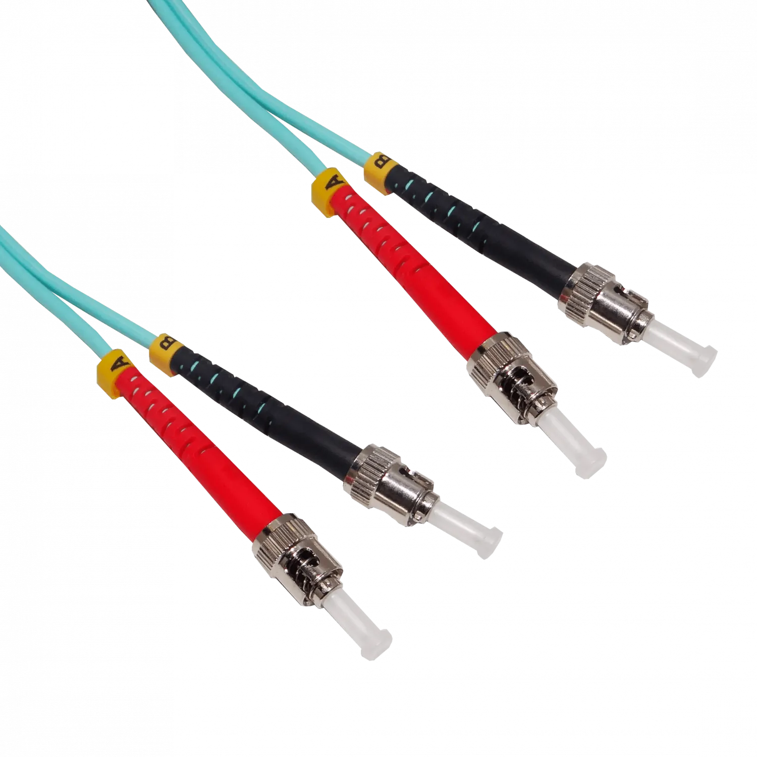 3mt ST-ST OM3 Multimodo MM Duplex Jumper Fibra 3.0mm 50/125um LSZH 2