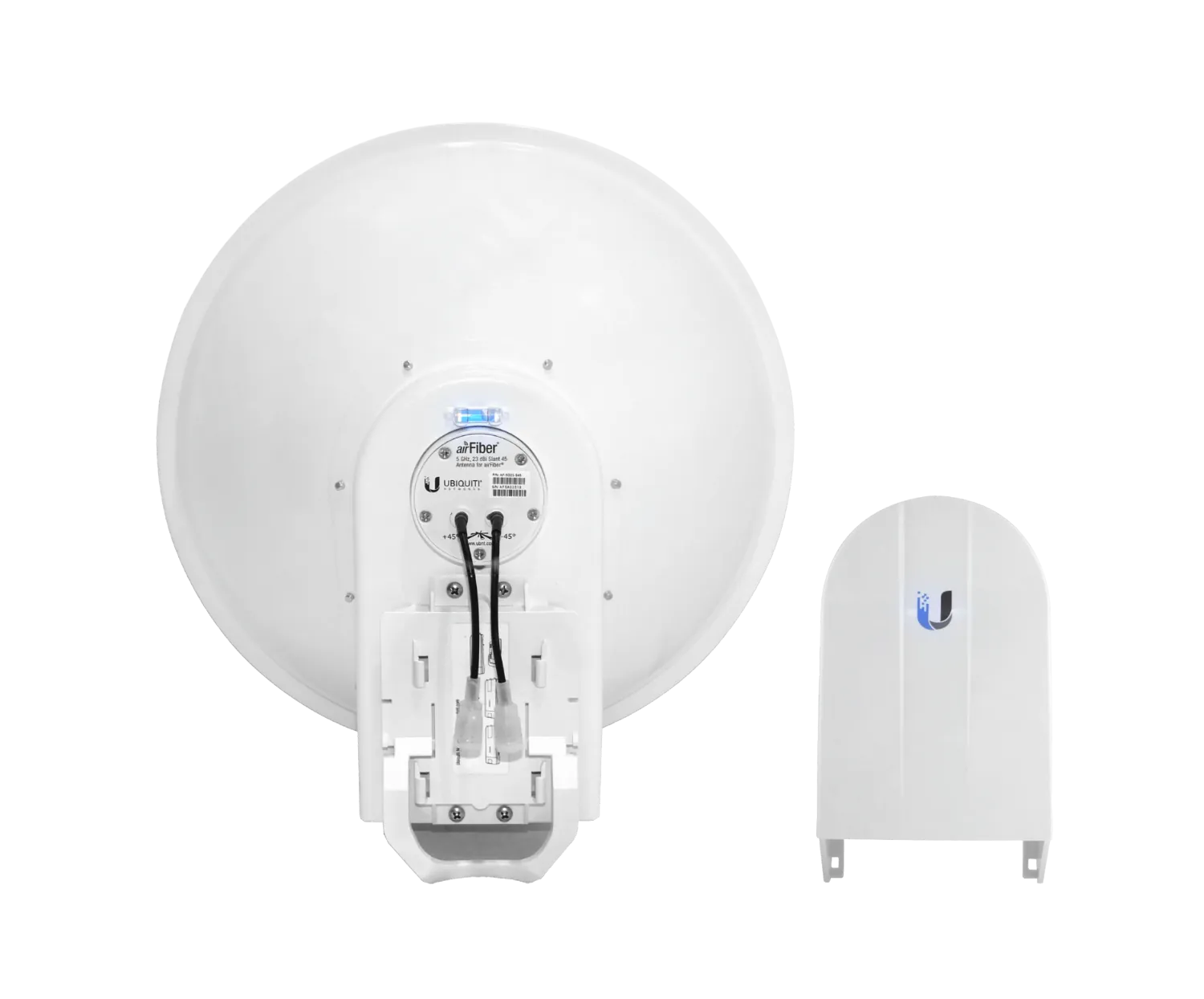 UBIQUITI Slant-45º Antena c/Radome 23dBi 5Ghz 2-RPSMA req-Rocket/AF-5X 5