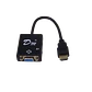 Convertidor HDMI Macho a VGA DB15 + Salida Audio 3.5mm, Video Adaptador - Miniatura 2