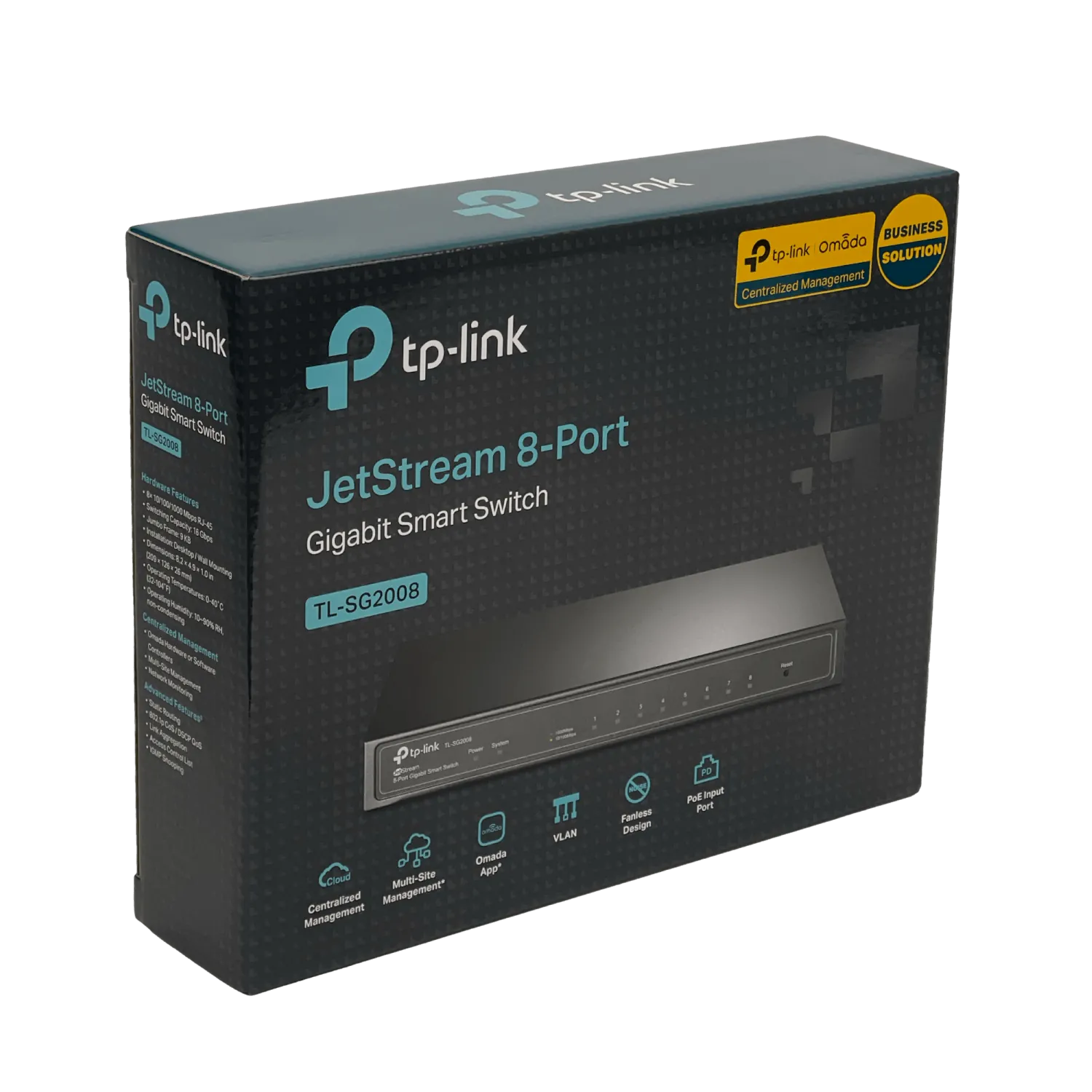 Switch Smart TP-Link TL-SG2008, 8 Puertos Gigabit, QoS L2/L3/L4 e IGMP Snooping 4