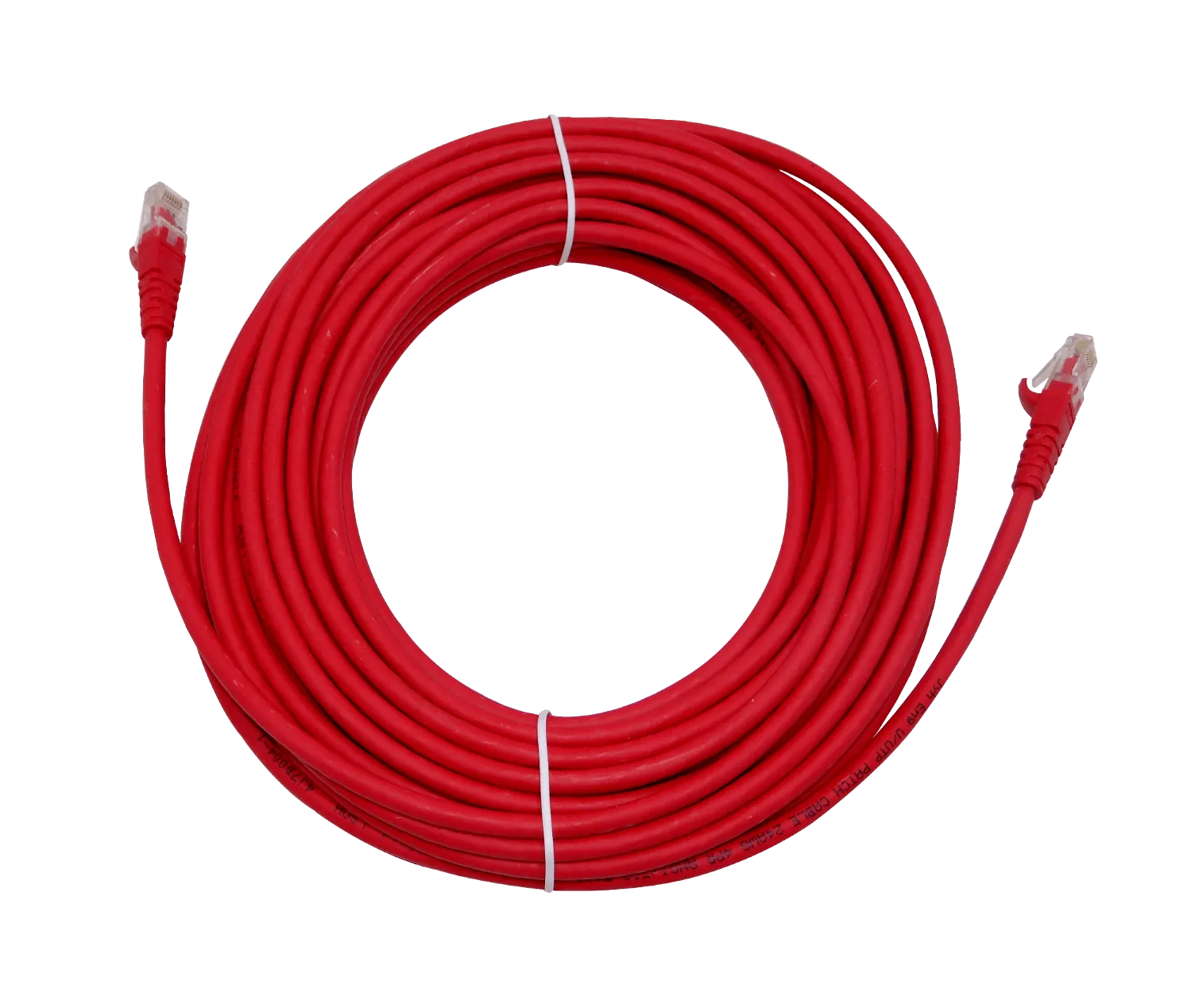 Cable Patch LINKMADE Cat6 U/UTP Rojo LSZH, 15m, Inyectado, Multifilar 4