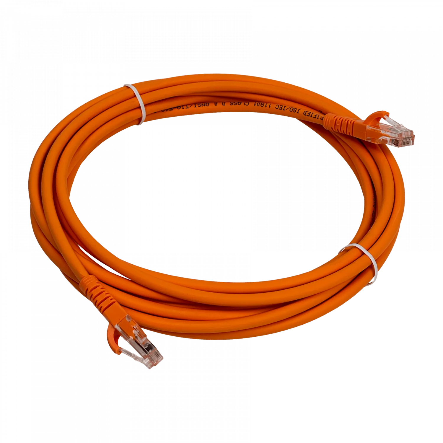 Cable Patch LINKMADE Cat5e 5mt Naranjo LSZH Inyectado Multifilar 5