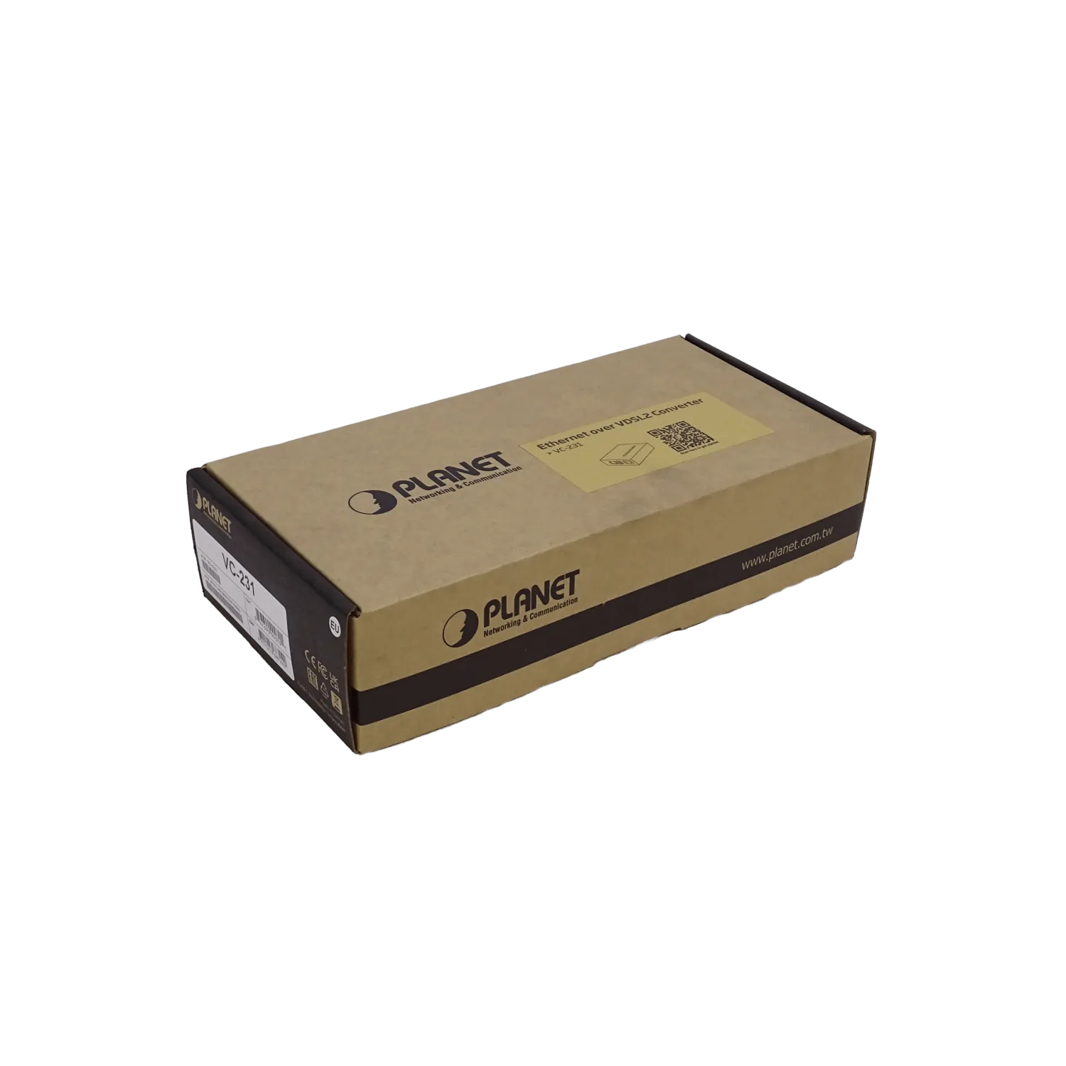 PLANET 1-100-RJ45 1-RJ11 ETHERNET OVER VDSL 1,4KM MASTER/SLAVE 4-DIP 3