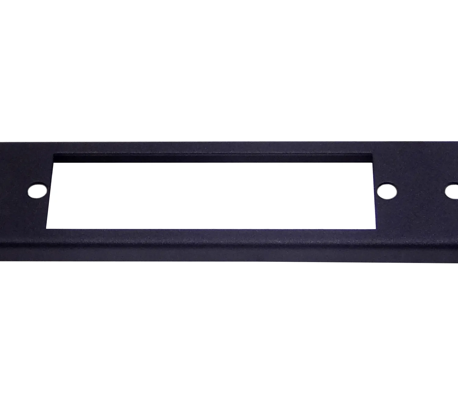 Panel de Fibra Óptica 1U con 3 Modulos 130mm para 12 Adaptadores - 1U-3P 2