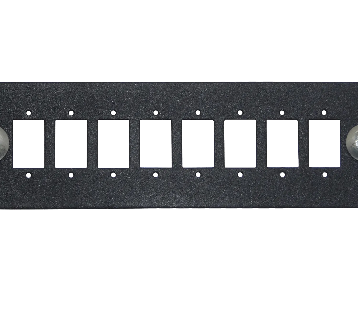 8-MPO Placa 130mm para 1U-3P req-Coplas-FASM Fibra Optica 2