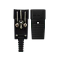 Enchufe Macho C14 Volante Computacion 10A Negro - Miniatura 2