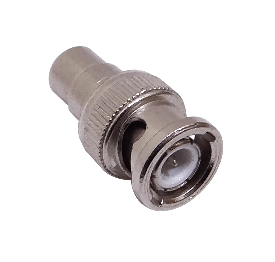 Copla BNC-Macho RCA-Hembra Convertidor Coaxial 2