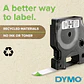 DYMO 12mm Negro en Fondo Blanco Cinta 7mt D1-Label Cassette - Miniatura 13