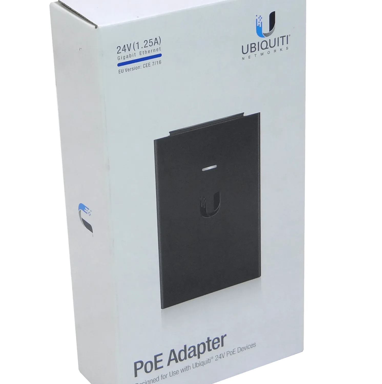 UBIQUITI Gigabit 24VDC 30W Inyector PoE 1,25A c/ESD no-Incluye-Cable 2