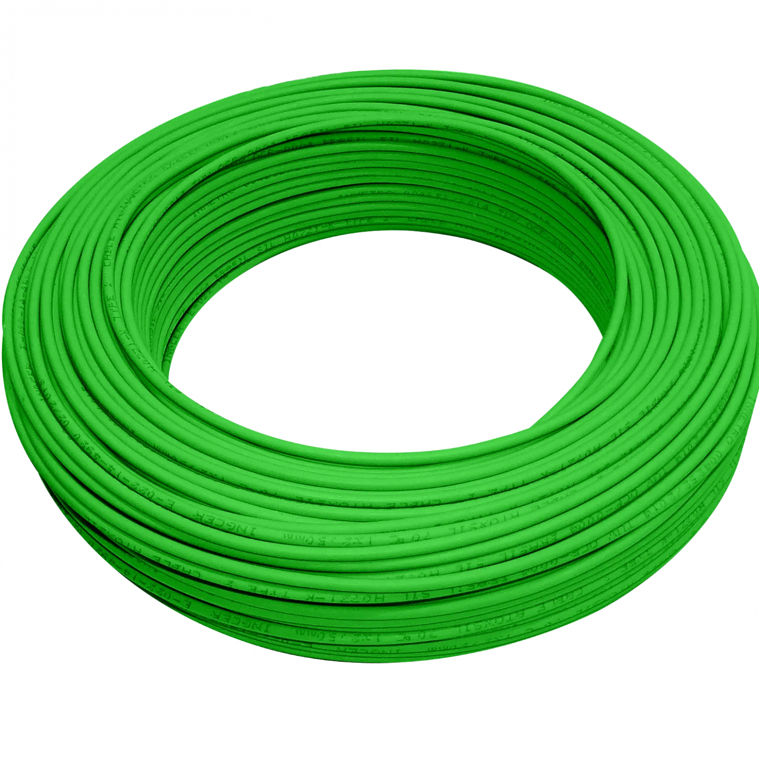 EVA H07Z-1 2,5MM LSZH VERDE 100mt 750V Brasil Cable Multifil Electrico 2