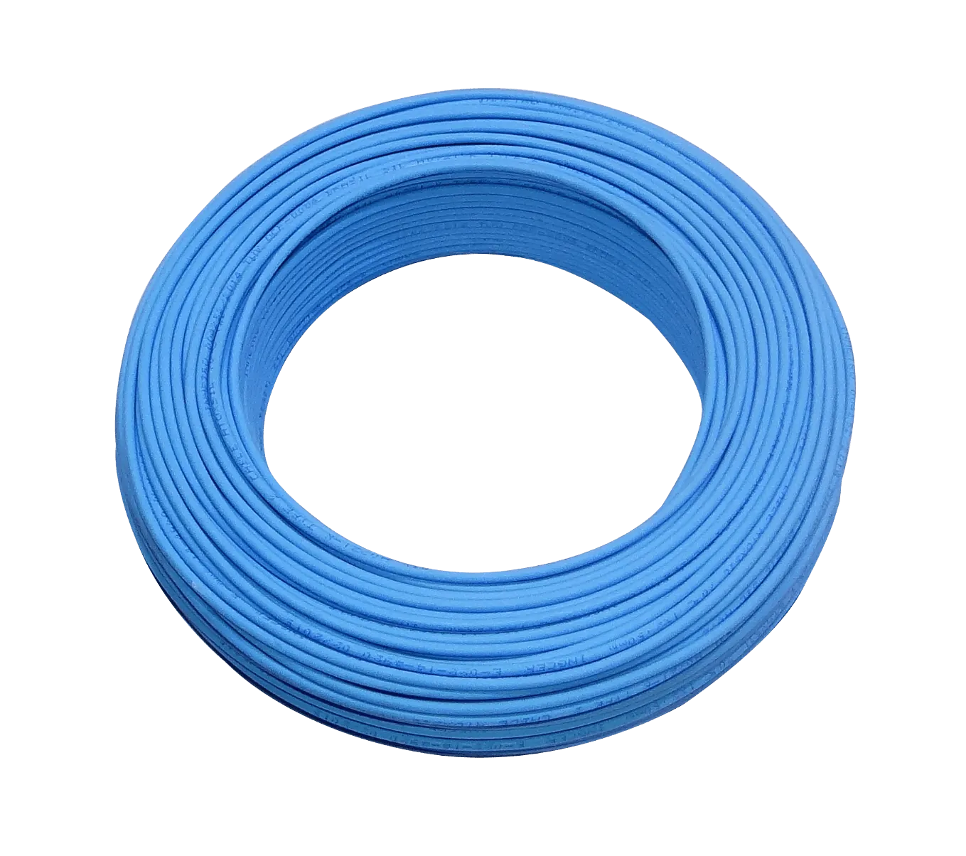 EVA H07Z-1 1,5MM LSZH AZUL 100mt 750V Brasil Cable Multifilar Electric 2
