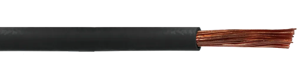 Cable multifilar EVA H07Z-1 4 mm² LSZH, 100 m, 750 V, Negro, HZ4N 2