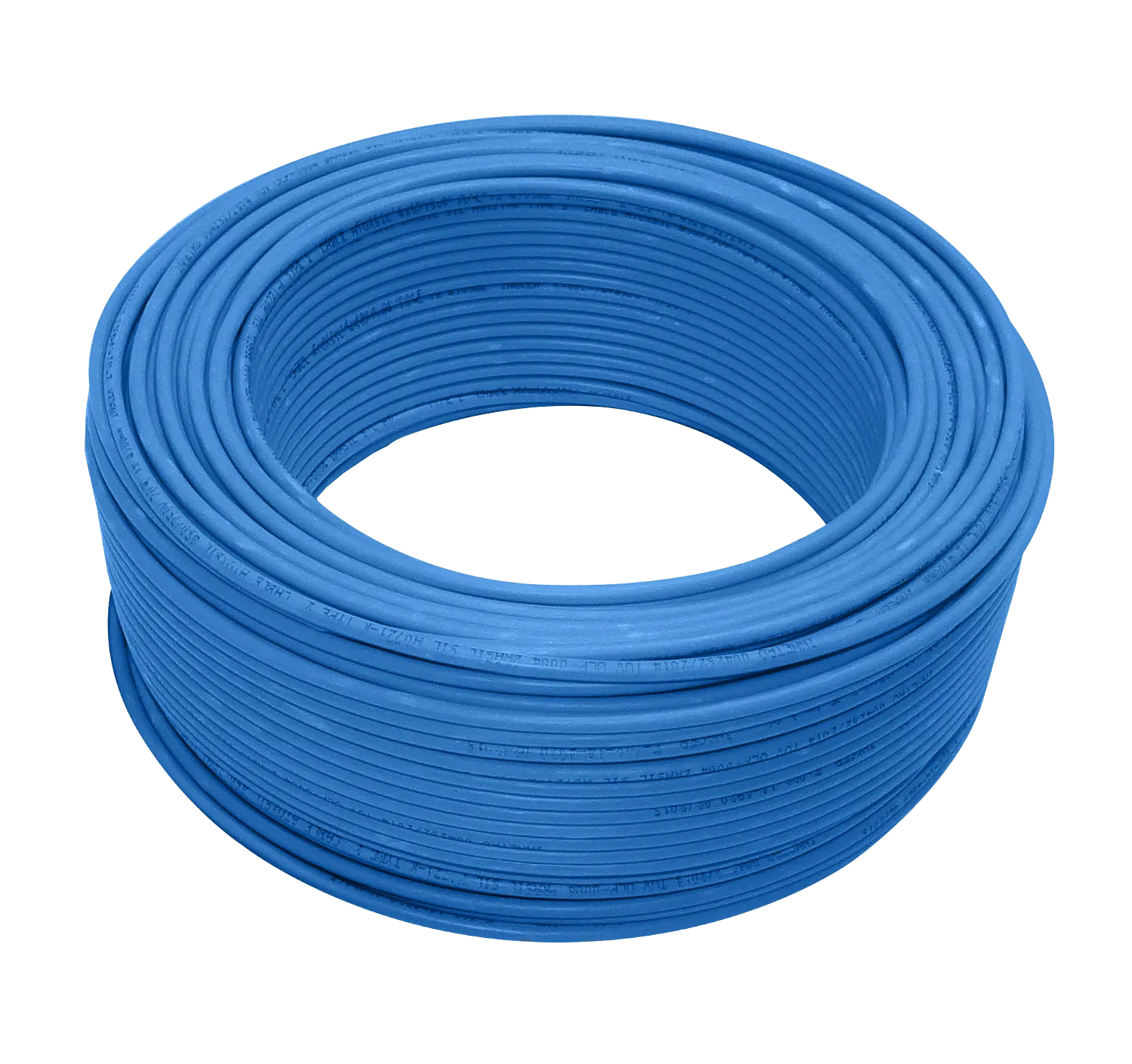 EVA H07Z-1 4mm LSZH AZUL 100mt 750V Brasil Cable Multifilar Electrico 2