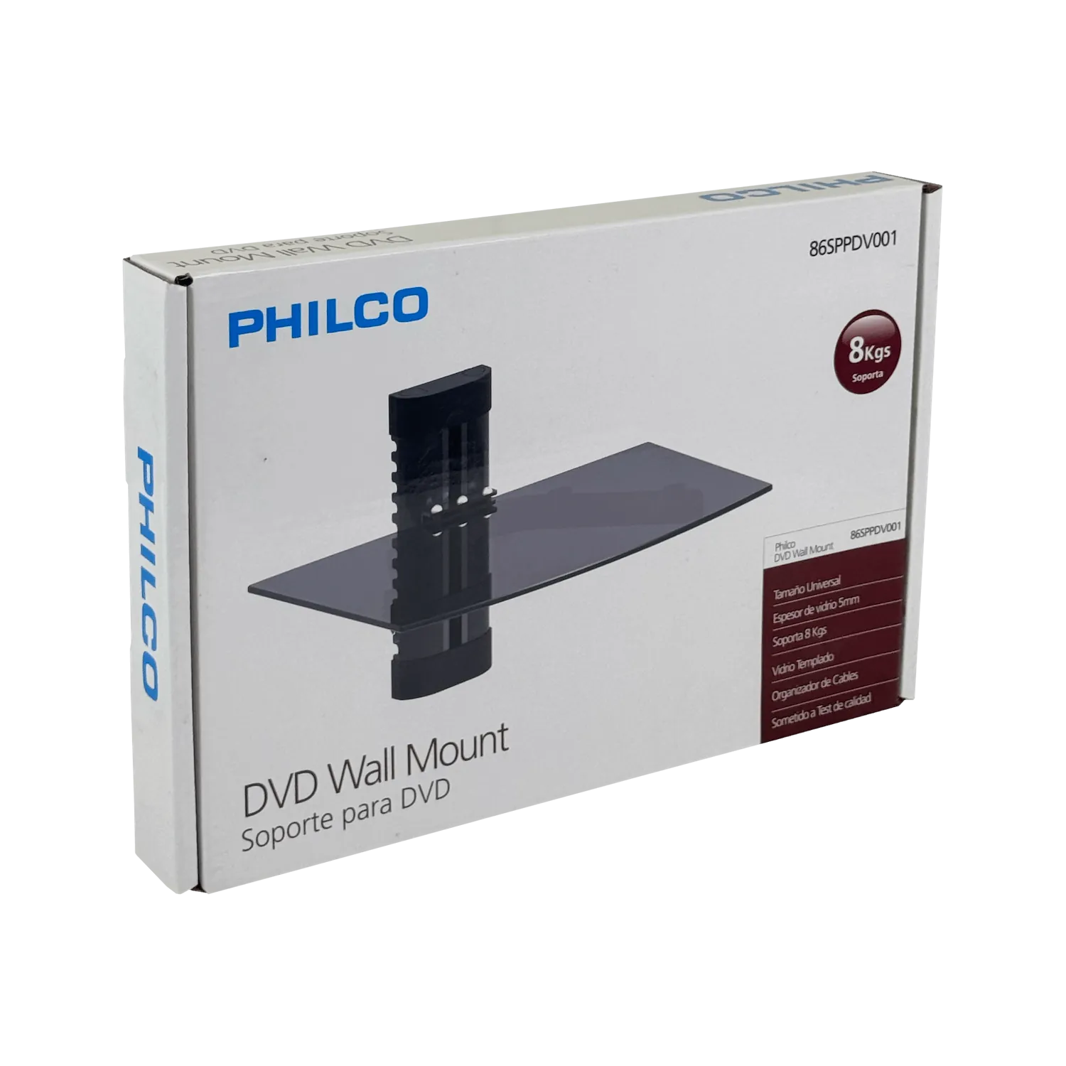 PHILCO 1-Bandeja Vidrio 8kg 360x250x5mm Soporte DVD-BLURAY-DECO 3