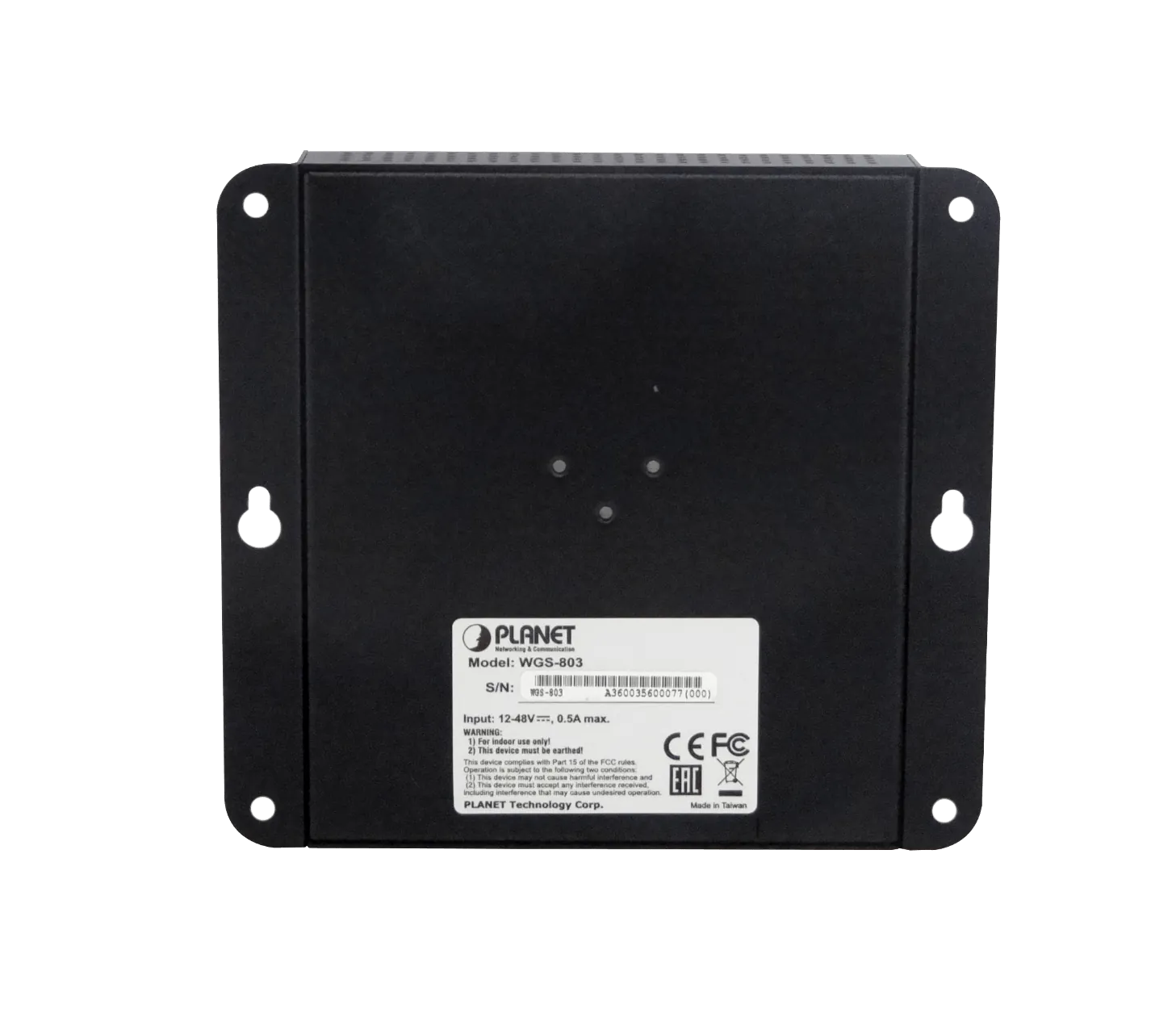 PLANET 8-1000 Switch Industrial no-Admin Plano/DIN req/12-48VDC IP30 2