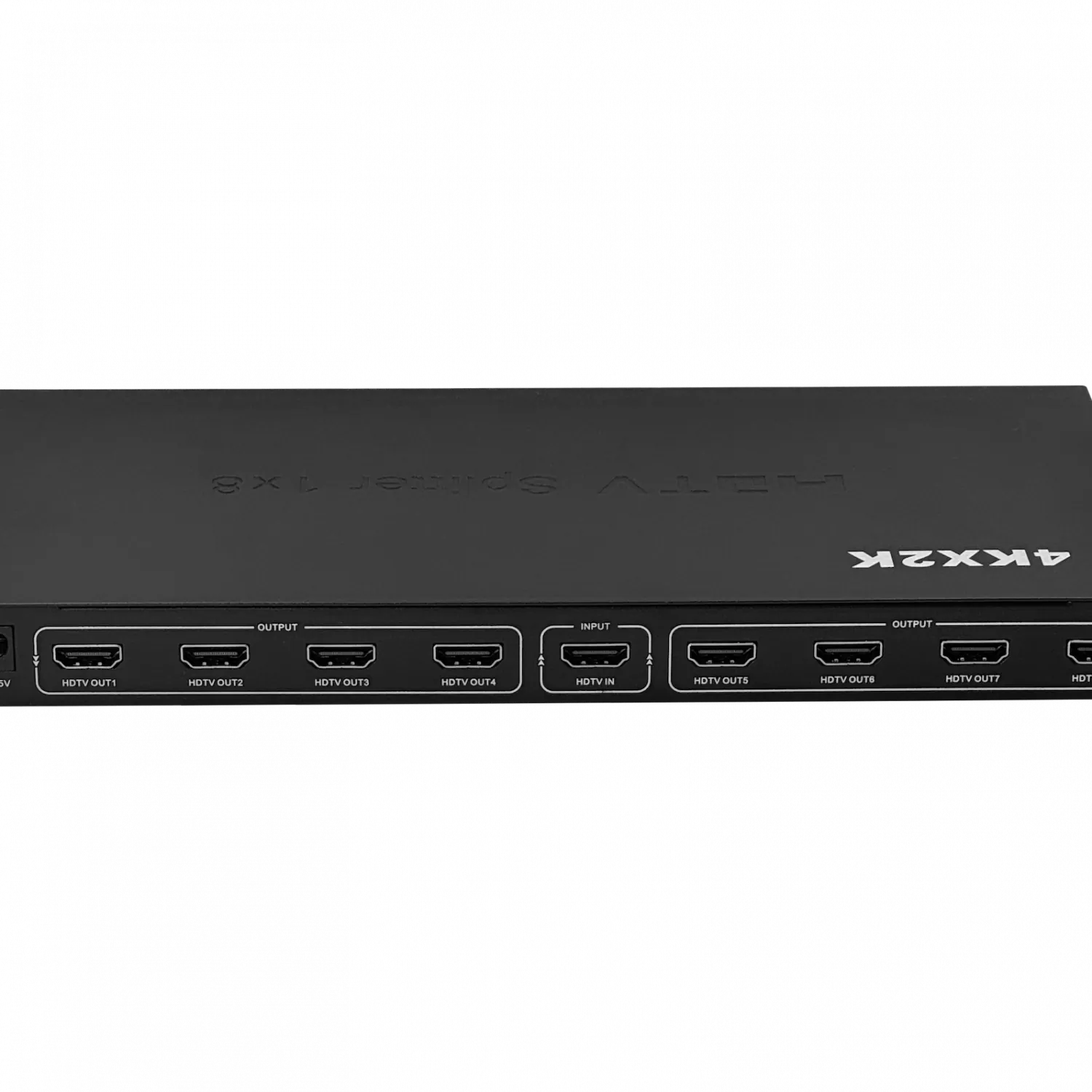 Splitter HDMI 1x8 v1.3, 1080p, 1 Entrada a 8 Salidas, Fuente 5V 2A 4