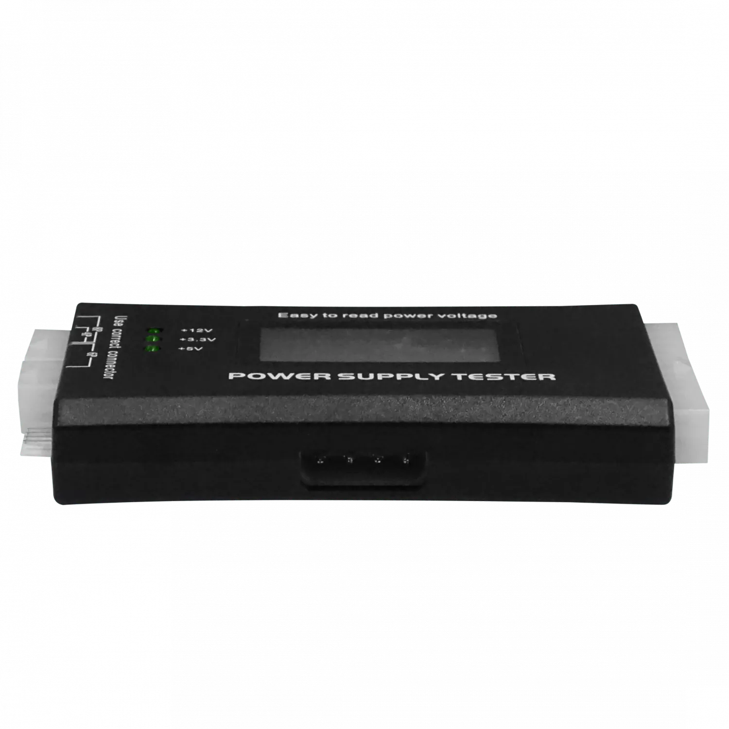Tester Digital Fuente Poder para PC ATX BTX ITX 24-PIN SATA-IDE 4