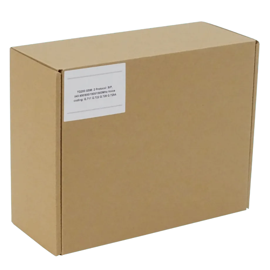 Celulink Gateway TG200 - 2 GSM SIM, 1 LAN, Rack 1U, VoIP SIP 6