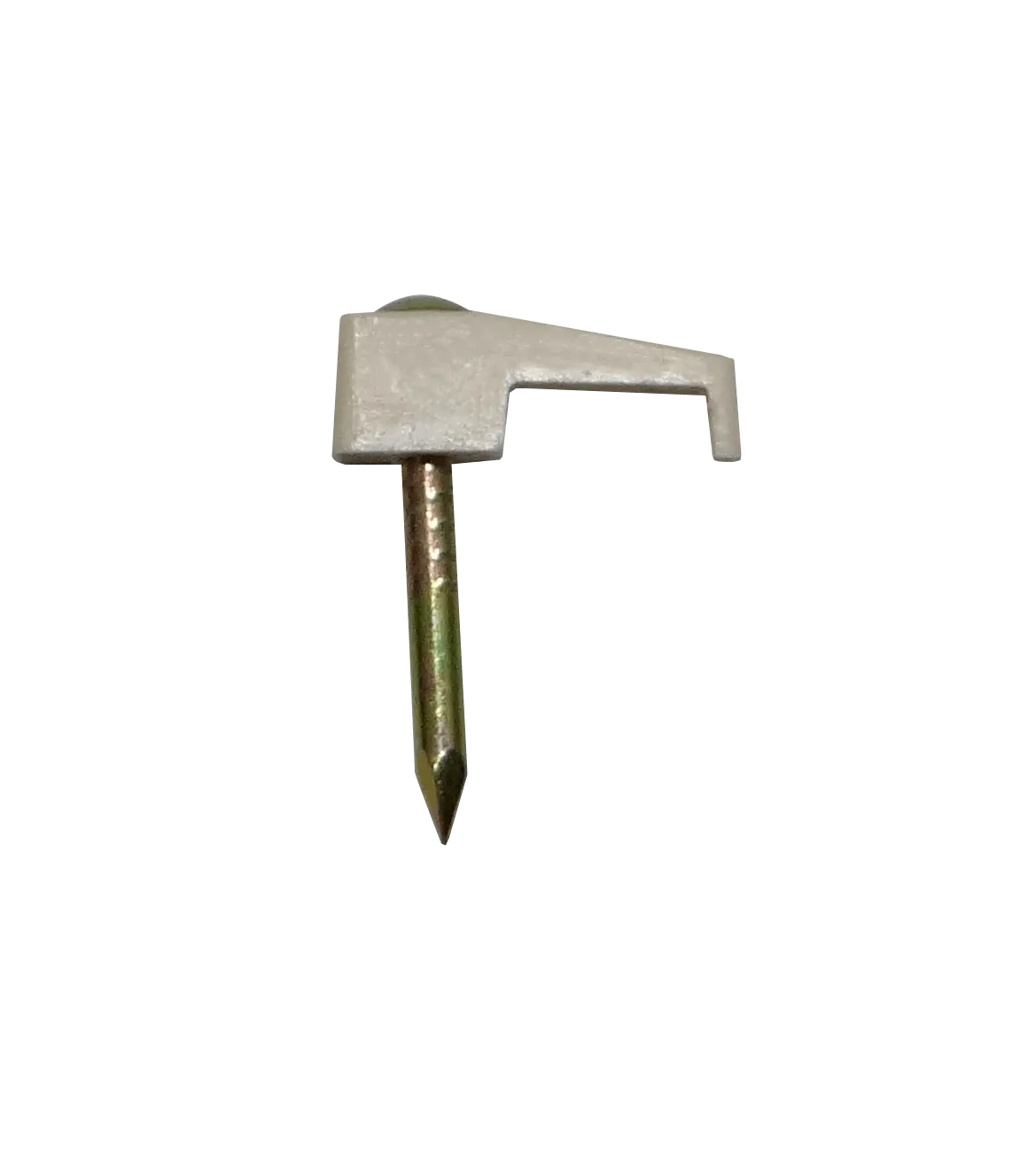 KALOP 100-UN Nº8 Blanca 2,45x7mm Clavo-14x1,8mm Zincado Sujeta-Cable 3