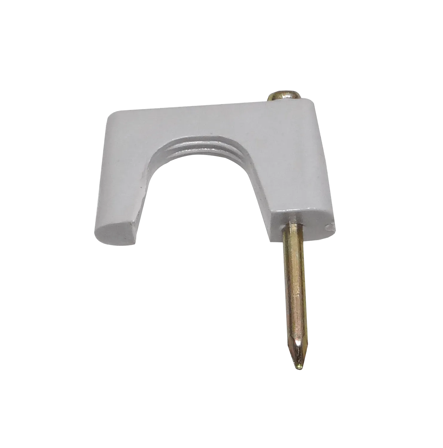 KALOP 20-UN Nº15 Gris 11x15mm Clavo-18x2,25mm Zincado Sujeta-Cable 2