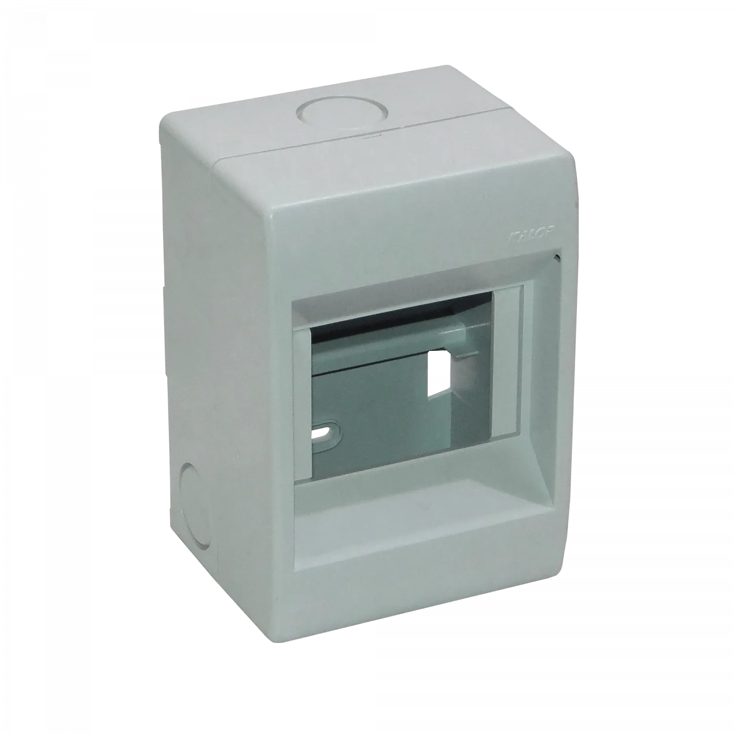 KALOP s/Tapa 54mm-Ancho 46mm-Alto Caja Plastica p/Automaticos Riel Din 2