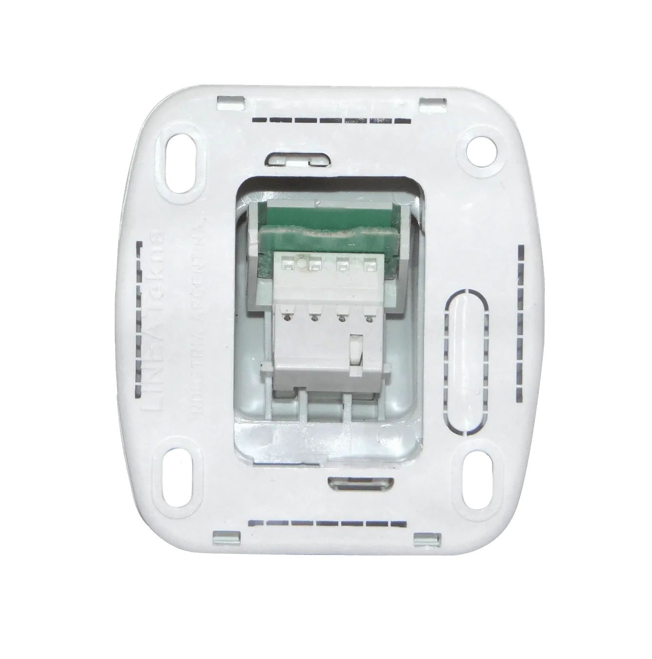 KALOP Roseta RJ11/RJ14 6P4C Telefono Sobrepuesta Tekna Blanca KS39656 3