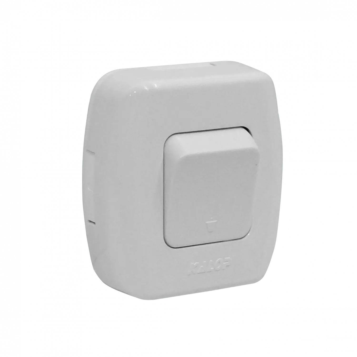 KALOP Interruptor Pulsador Blanco Switch Tekna KS39657 3
