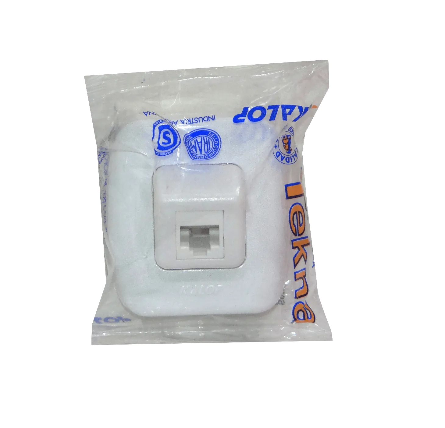 KALOP Roseta RJ45 Cat.5 Sobrepuesta Tekna Blanca KS39659 4