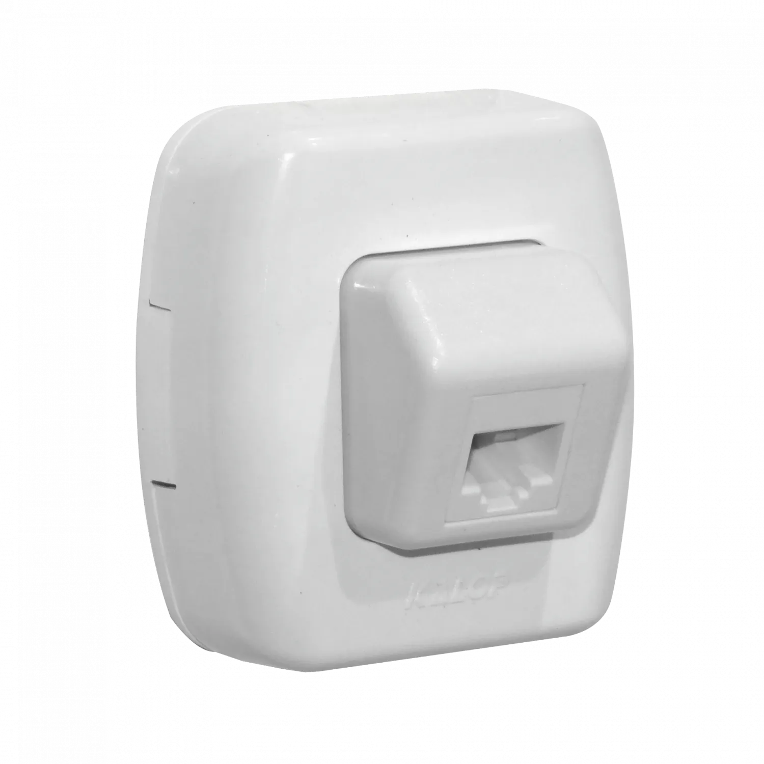 KALOP Roseta RJ45 Cat.5 Sobrepuesta Tekna Blanca KS39659 3