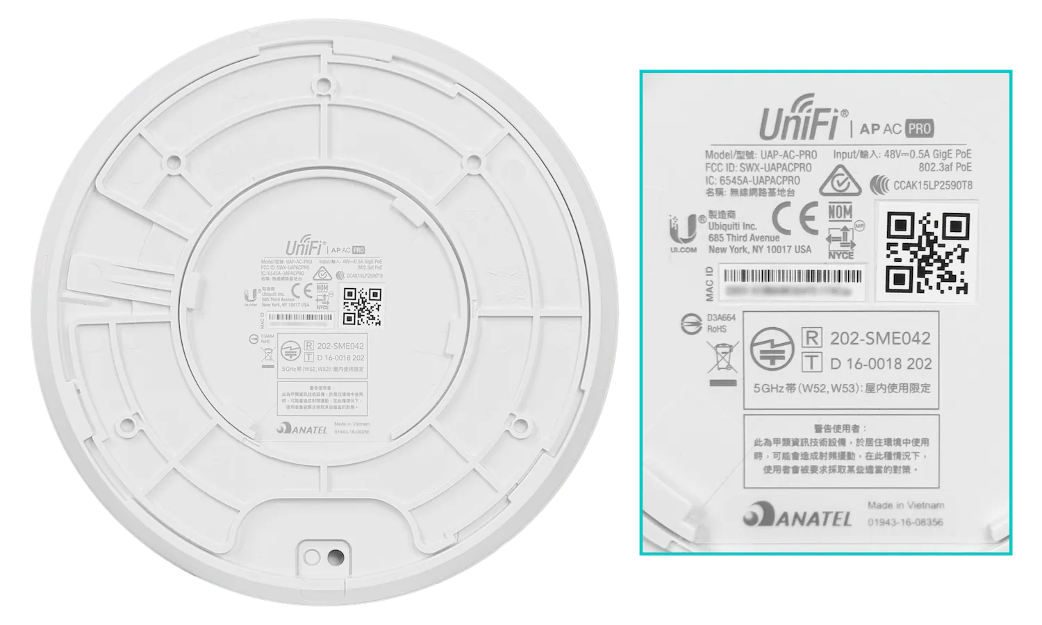 Punto de Acceso Ubiquiti UniFi UAP-AC-PRO - Conectividad Wi-Fi de Alto Rendimiento 3