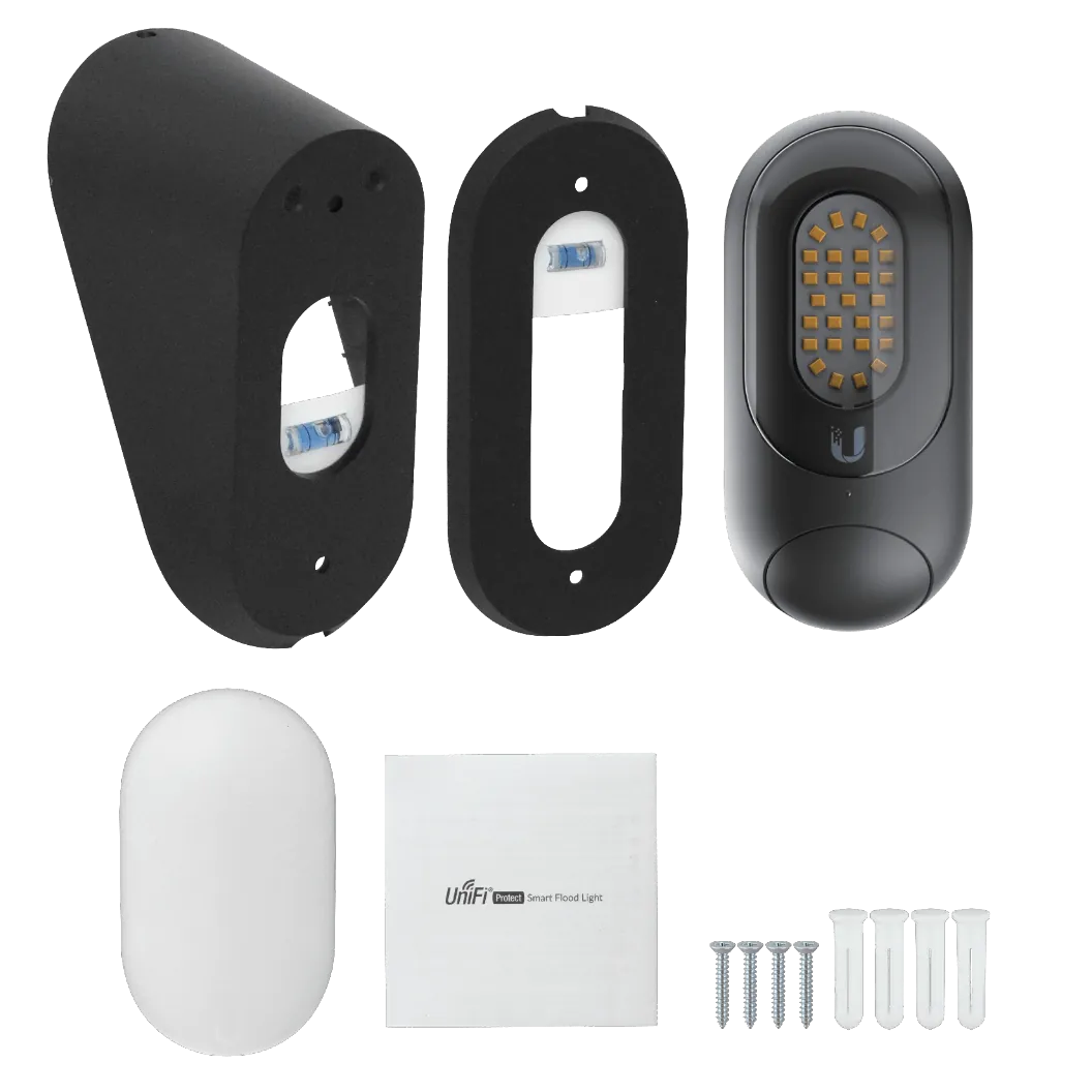 Reflector LED Inteligente en Color Negro, para Redes UniFi, Ubiquiti UP-FloodLight 2