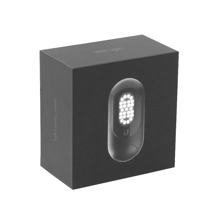 Reflector LED Inteligente en Color Negro, para Redes UniFi, Ubiquiti UP-FloodLight 3