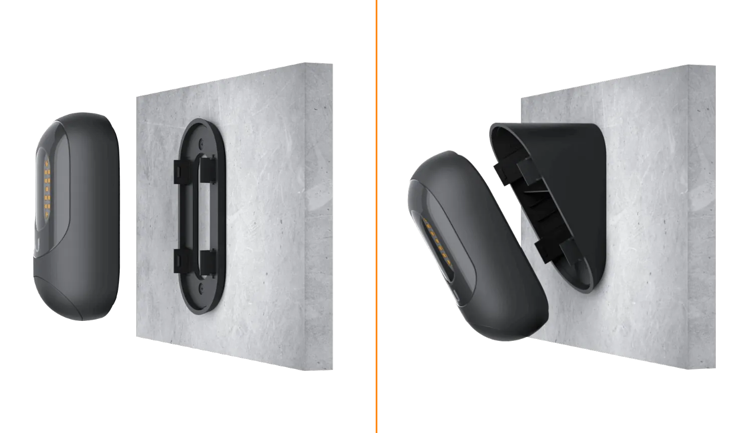 Reflector LED Inteligente en Color Negro, para Redes UniFi, Ubiquiti UP-FloodLight 4