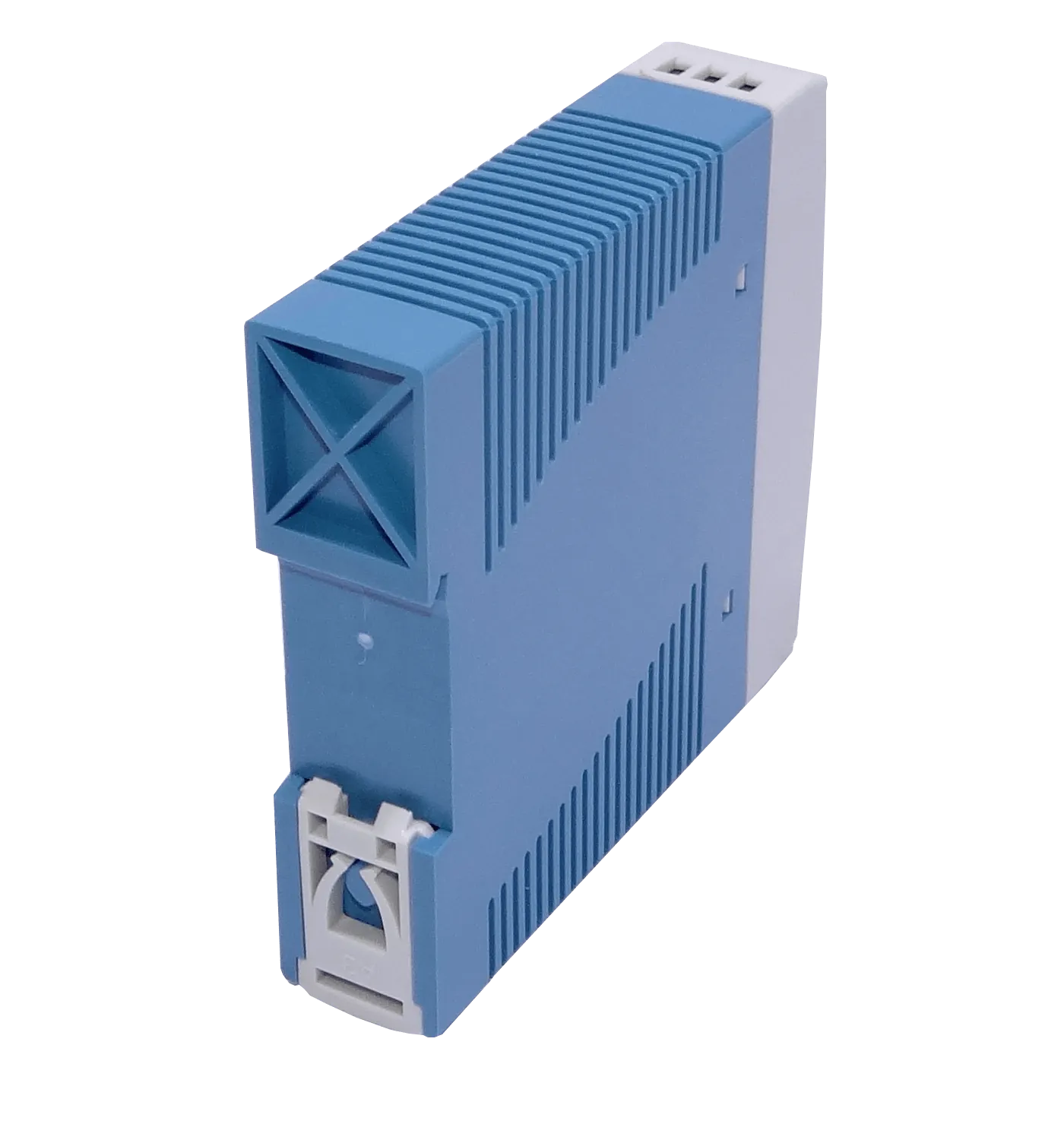 MEANWELL 12VDC 20W 1,67A Ajustable Ancho-24mm Riel-DIN Fuente-Poder 3