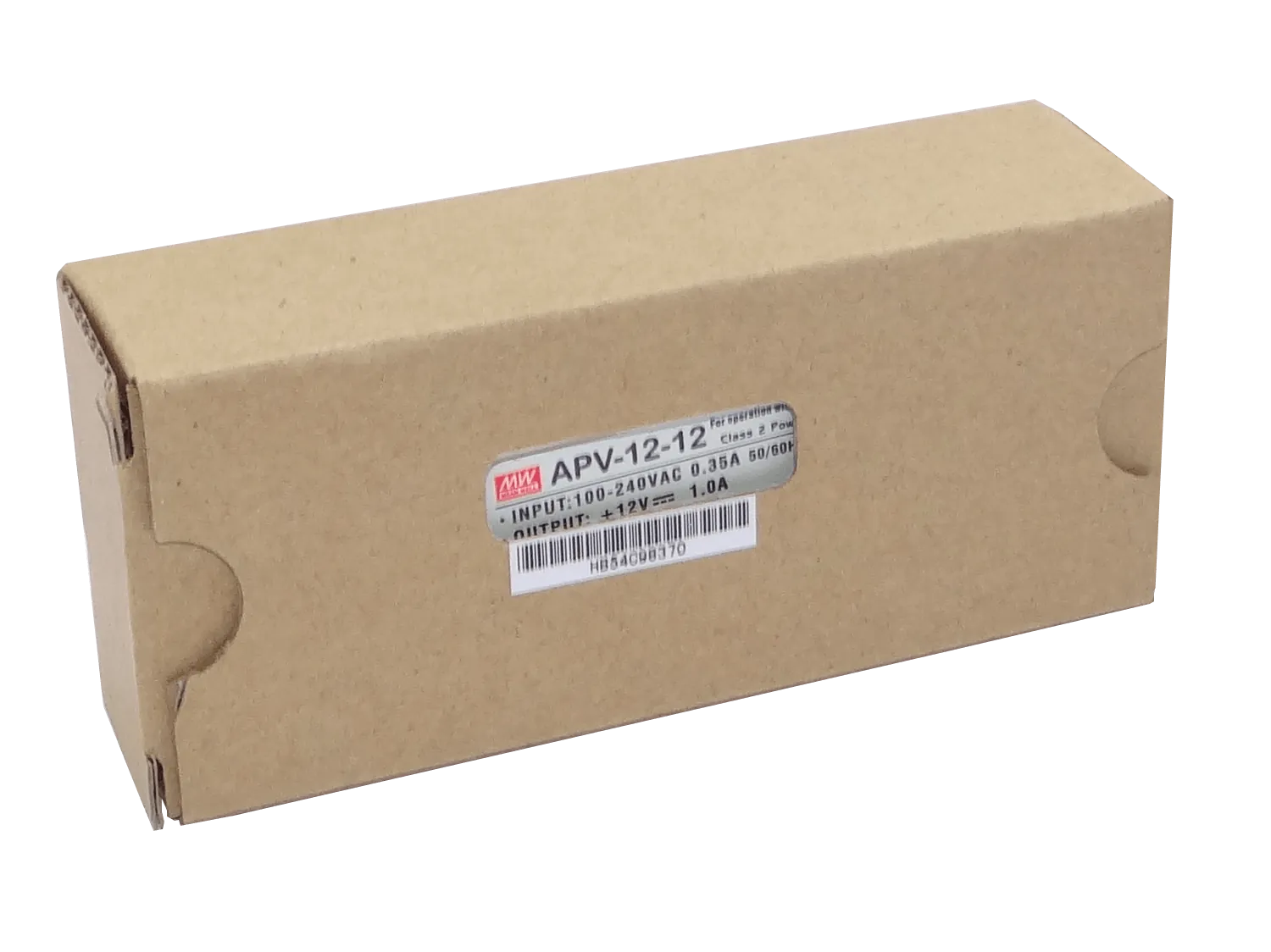 MEANWELL 12V 12W 1A 100-240VAC Fuente-Poder Plastica IP30 Sellada 2