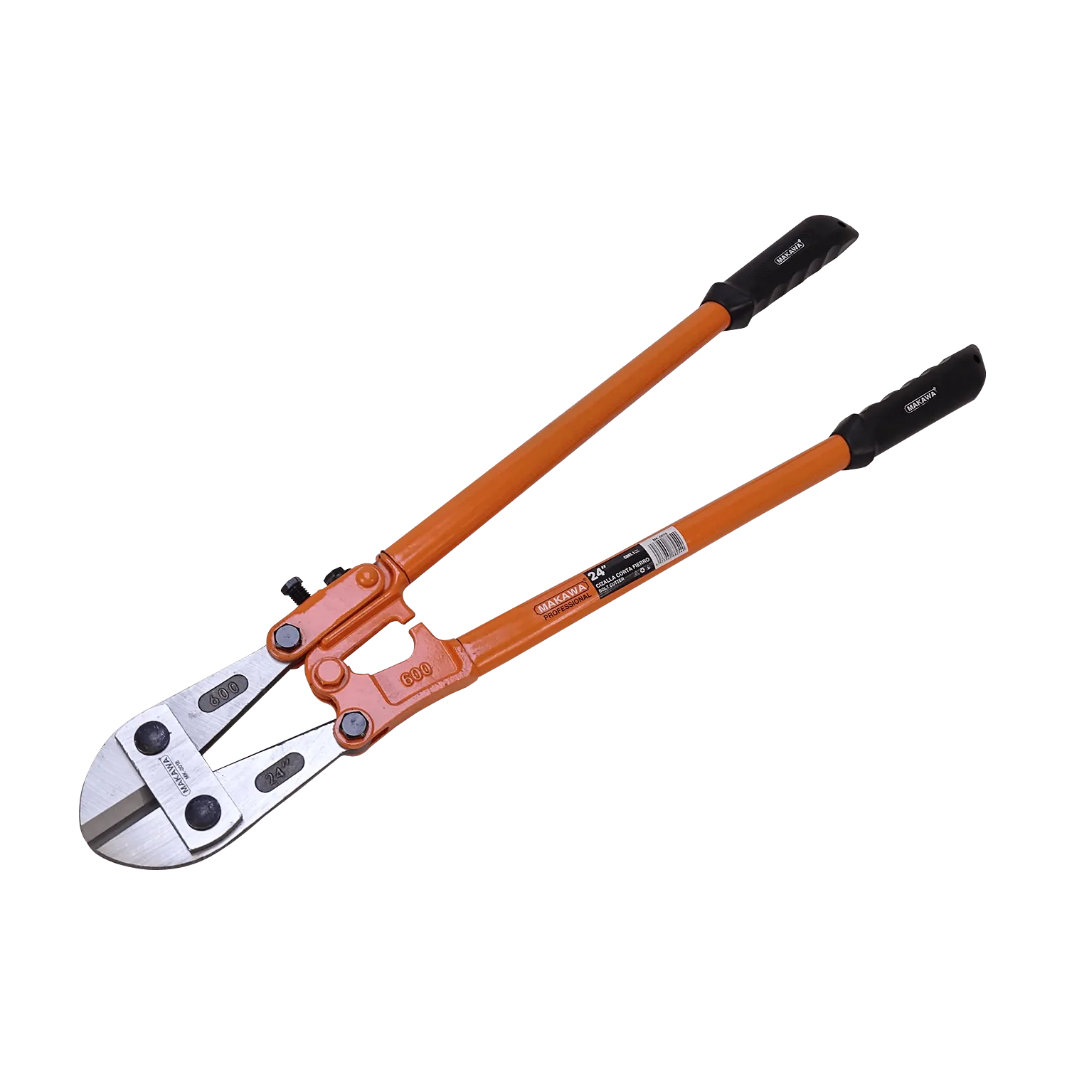 Cizalla de Fierro MAKAWA Napoleon 24 Pulgadas Naranja Corte Preciso Modelo MK-0018 3