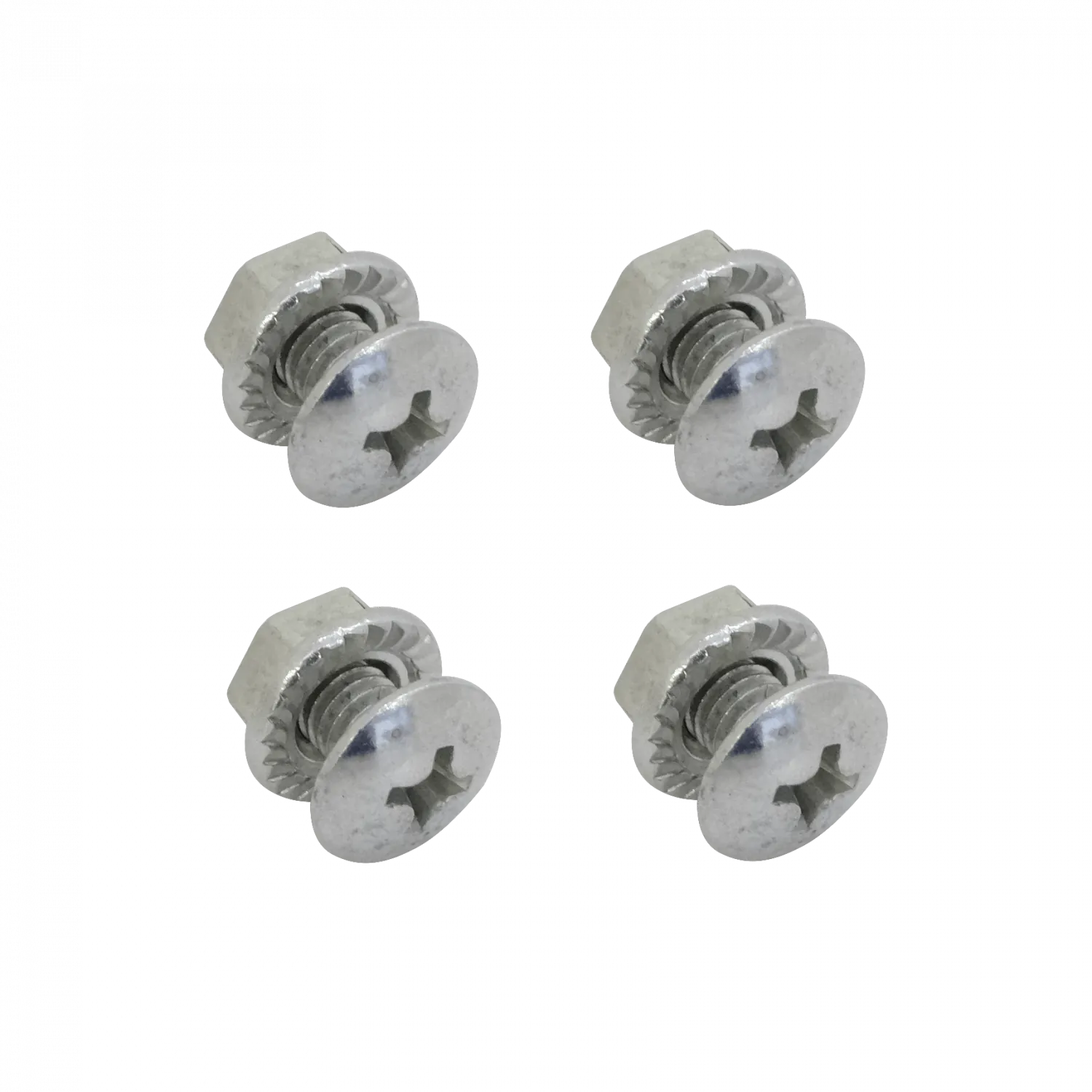 LINKMADE 4-pares Tornillo-Tuerca sin-Jaula 10 x 19/32 Largo-12/15mm 2