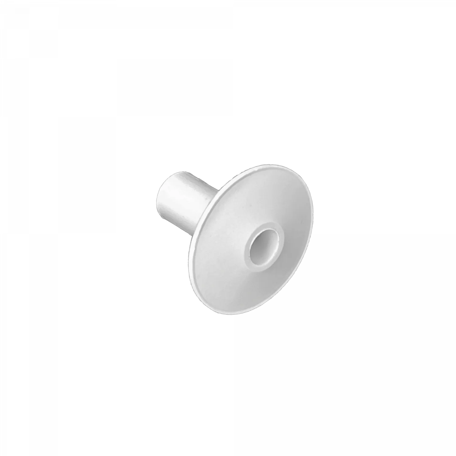 Blanco Plastico Diameto int7,6/10mm para pasar Cable por muro-26mm 3