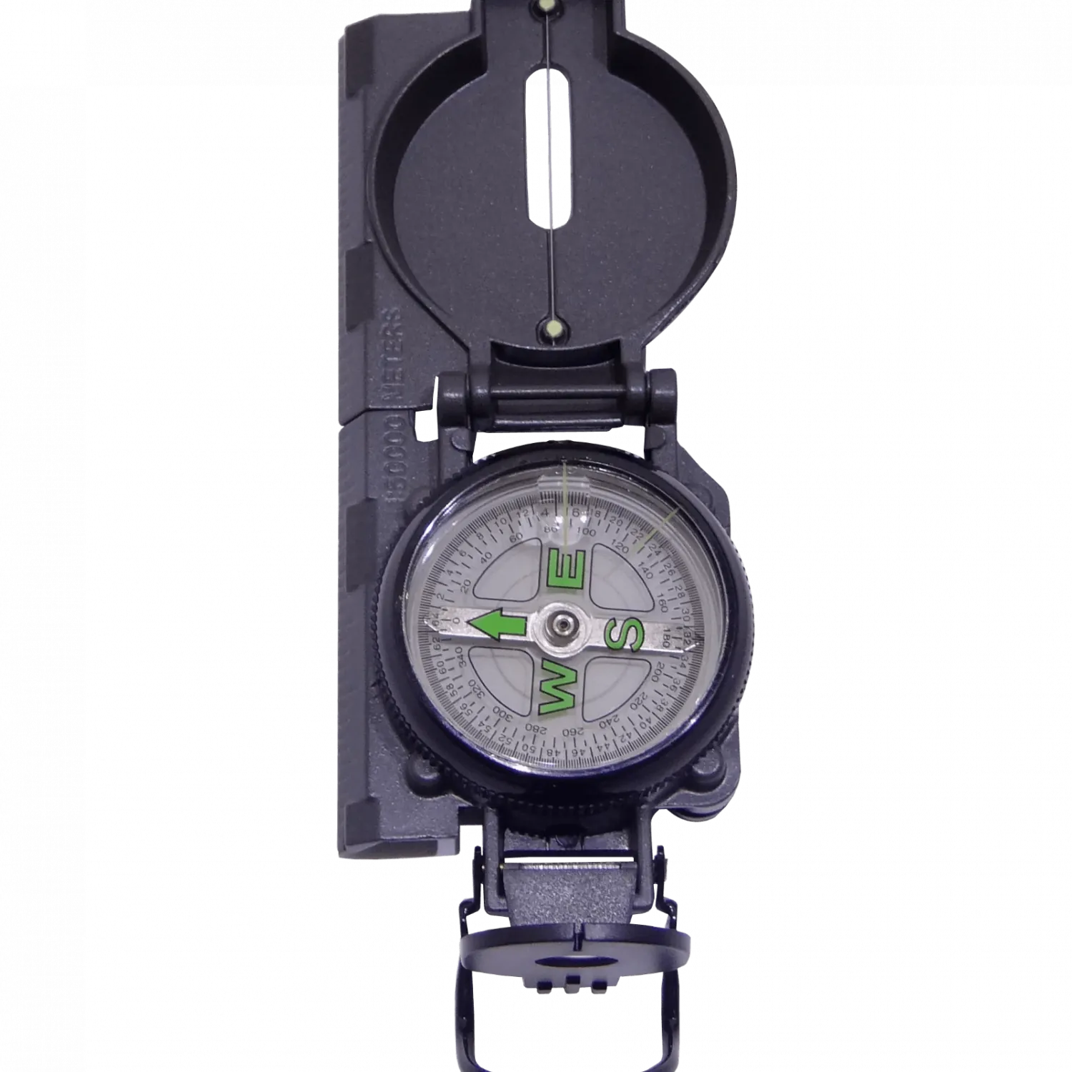 Brujula Metalica Analoga para orientacion Compass Lee-Mapa 5