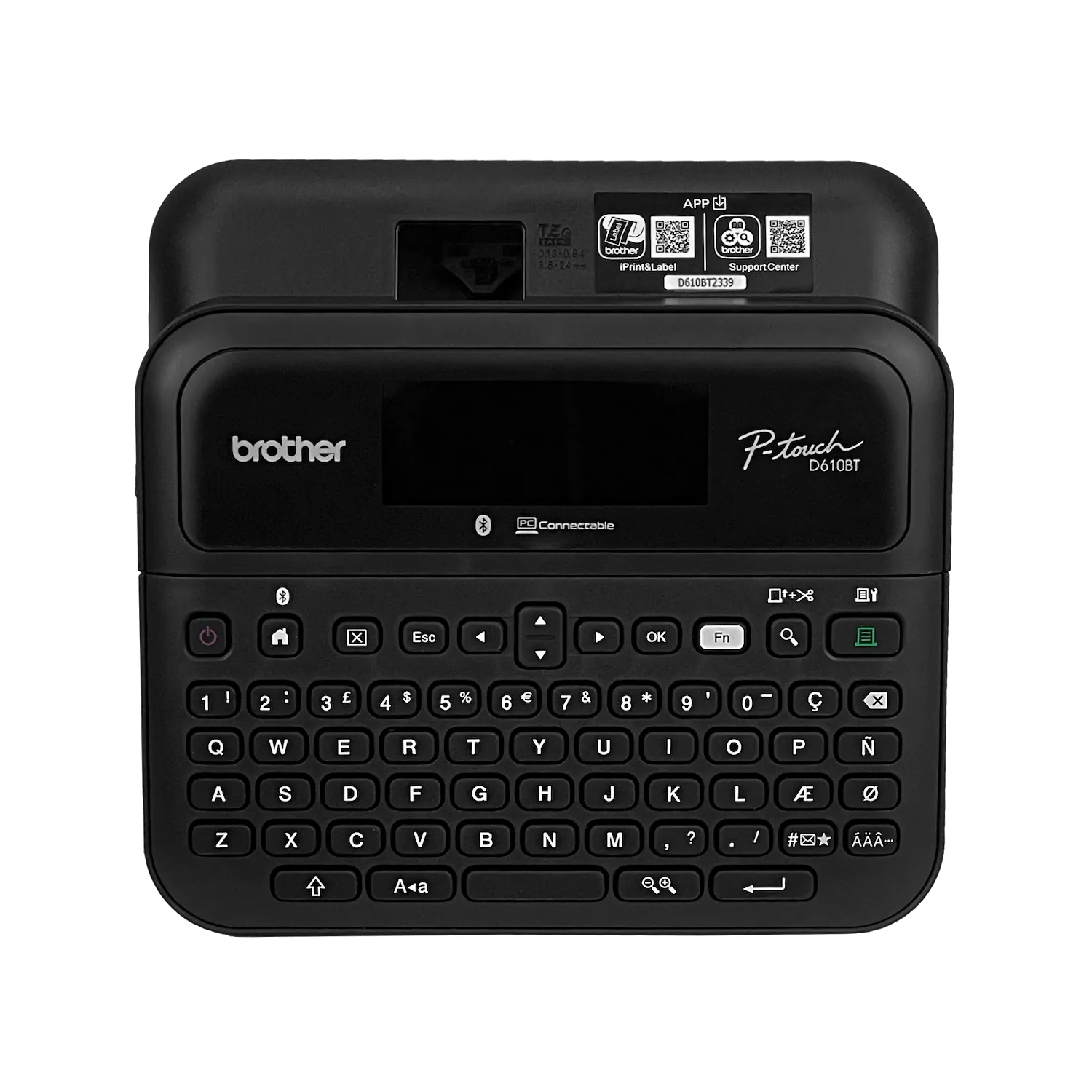 Rotuladora Electrónica Brother PT-D600VP, Pantalla LCD a Color, Teclado QWERTY, Corte Automático 7