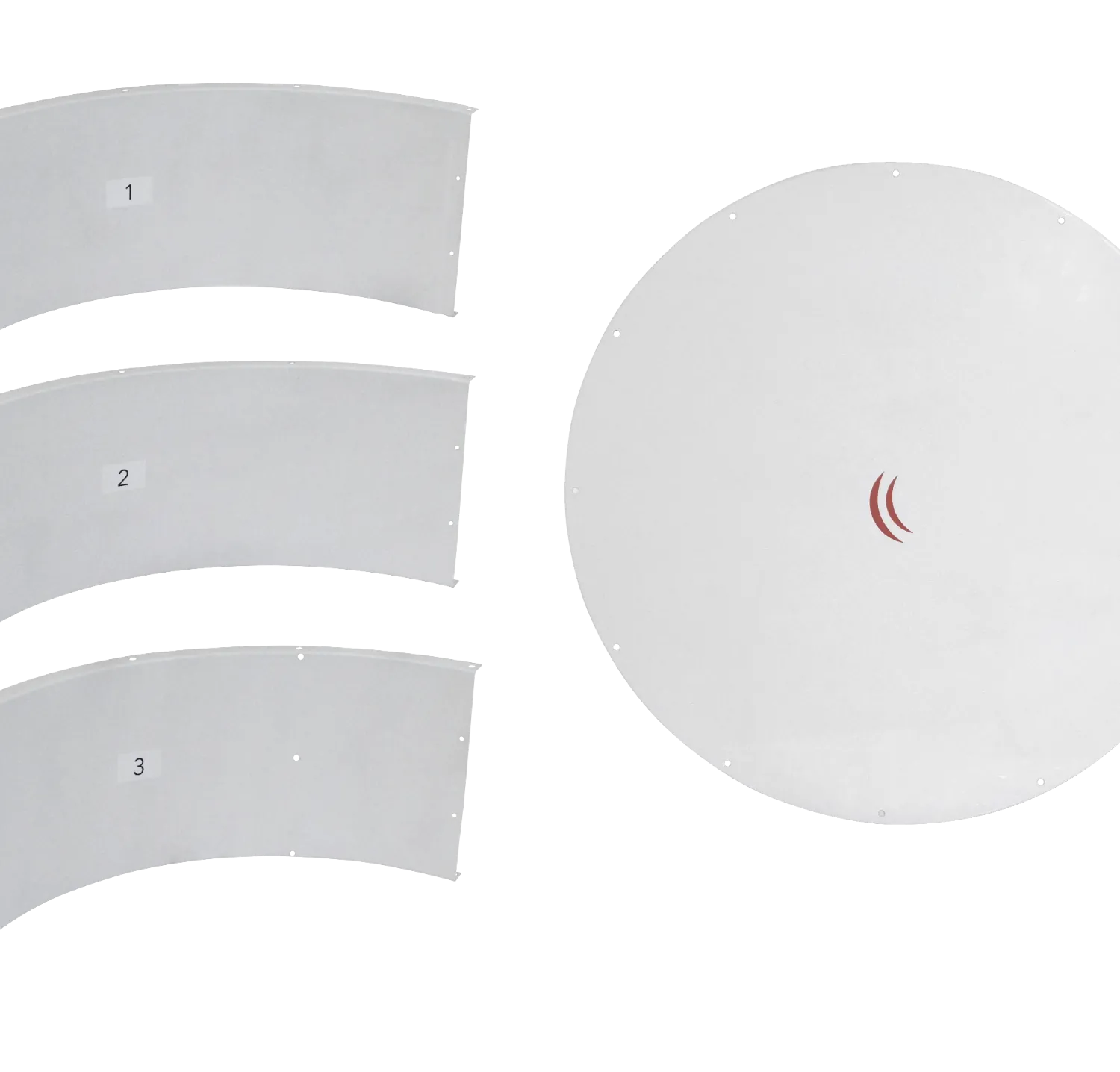 Kit de Blindaje MikroTik Sleeve30 para Antena Parabólica mANT30 5