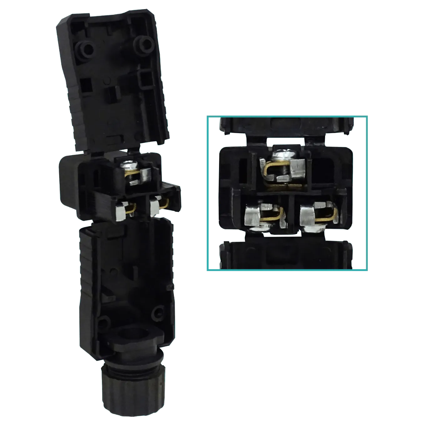 Enchufe Hembra C19 Volante 16A Negro para UPS de alta potencia 2