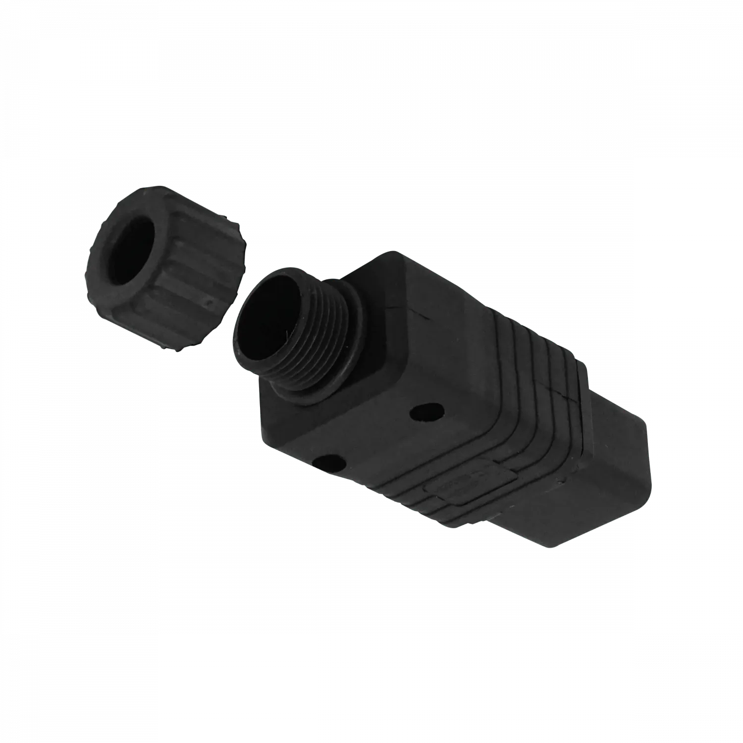 Enchufe Hembra C19 Volante 16A Negro para UPS de alta potencia 3