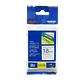 Cinta laminada Brother TZ-243, Texto Azul sobre Fondo Blanco, Ancho 18mm, Longitud 8m - Miniatura 3