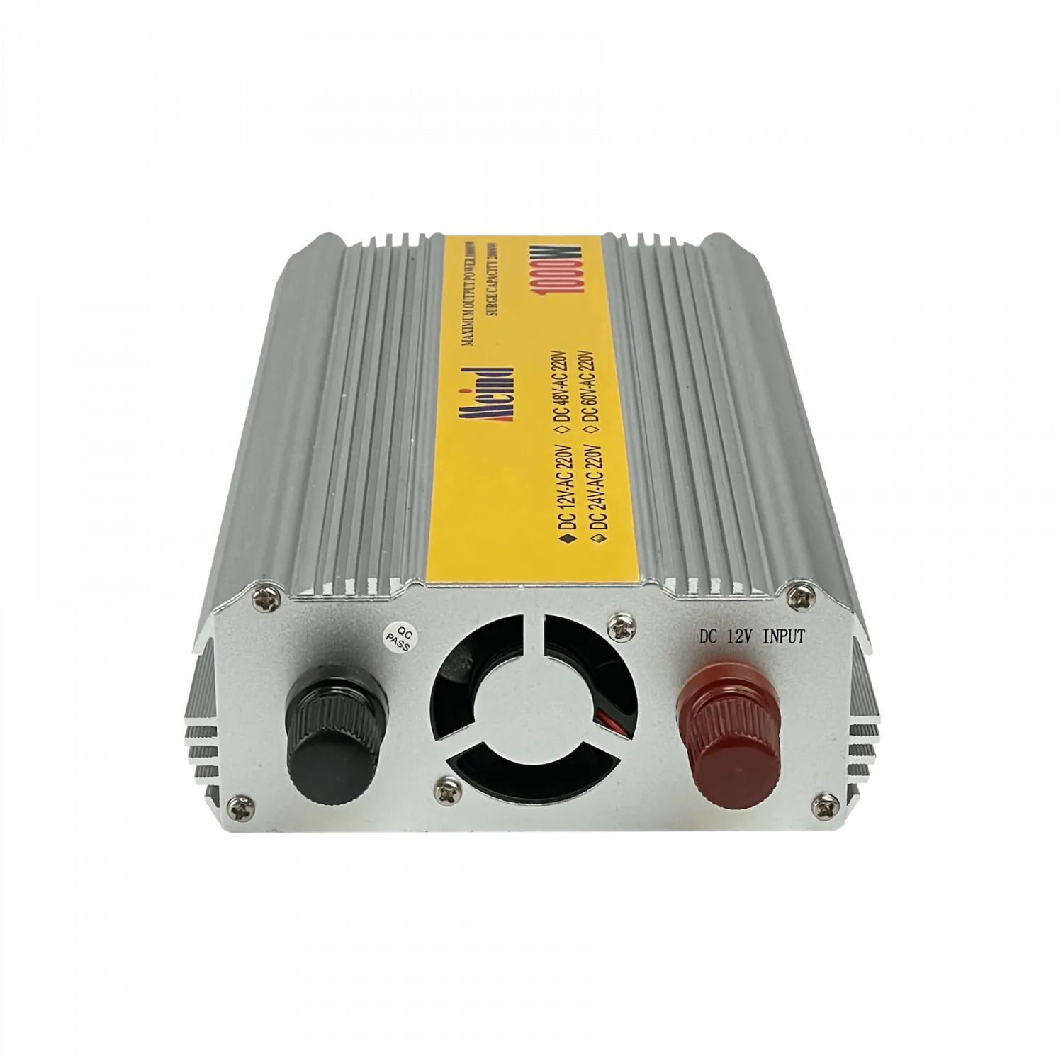 Inversor 1000W, Entrada 12V DC, Salida 220V/50Hz, Multinorma con Ventilador, Máx. 2kW 4