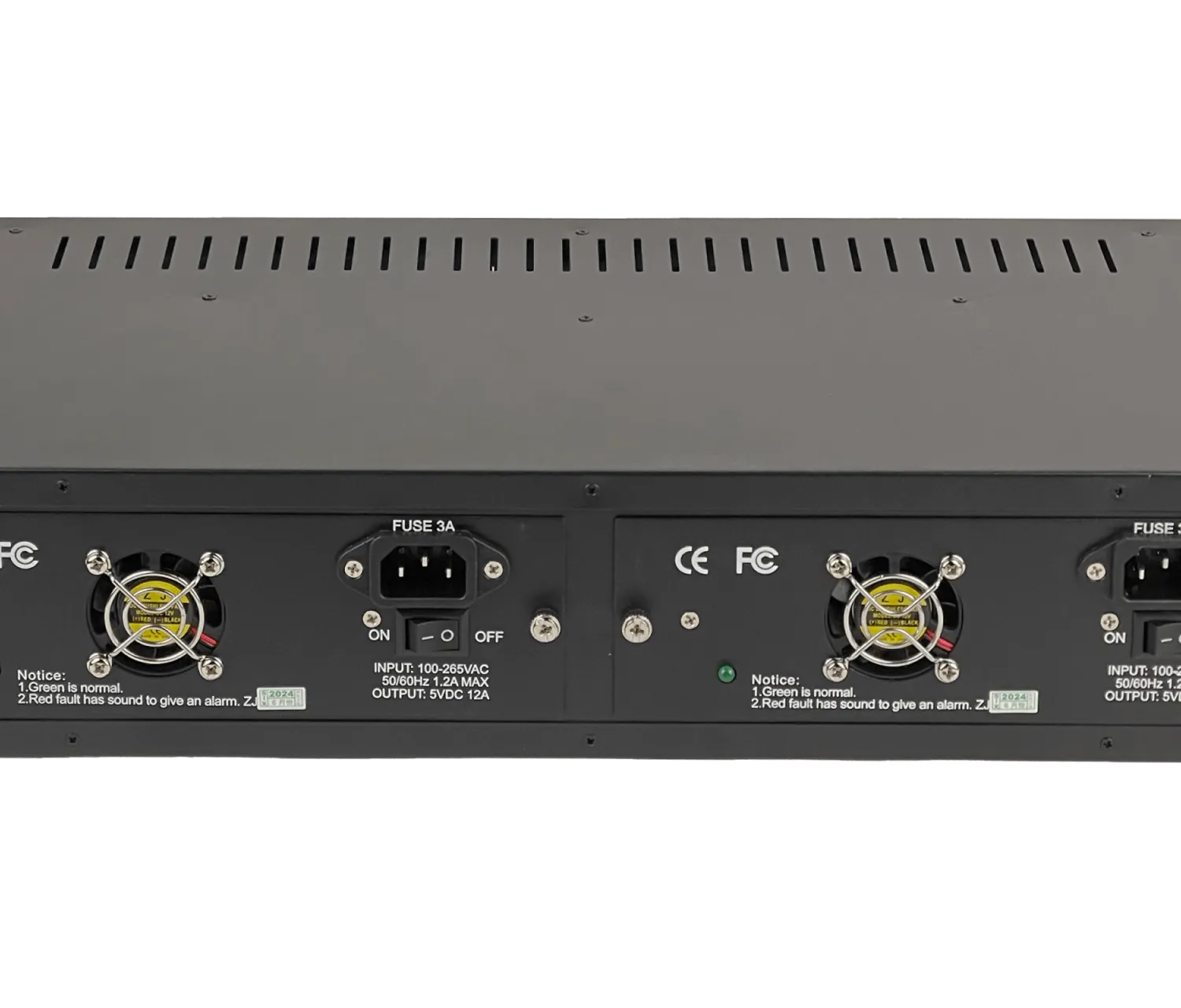 Chasis para Montaje en Rack 14-Bahias Media Converters MCxxx Dual-Fte 4