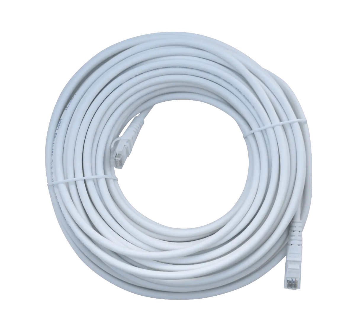 Cable Patch LINKMADE Cat6 U/UTP 20mt Blanco LSZH Inyectado Multifilar 3