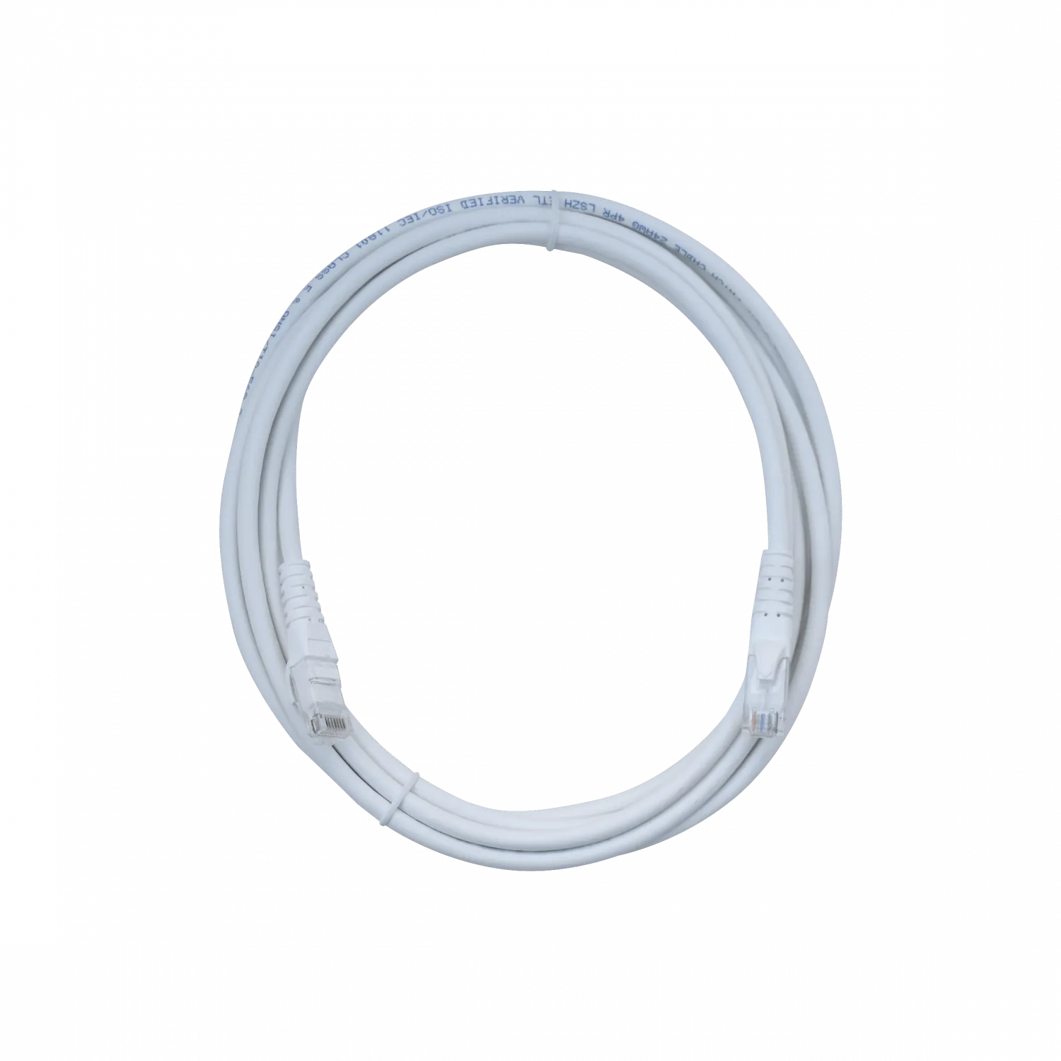 Cable Patch LINKMADE Cat6 Blanco LSZH UTP 3 metros Inyectado Multifilar con Conexión Estable 3